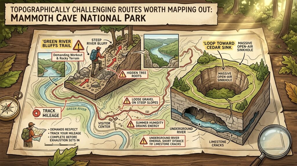 Topographically Challenging Routes Worth Mapping Out