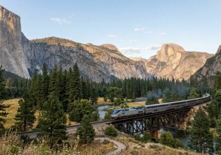 Train Through Yosemite National Park