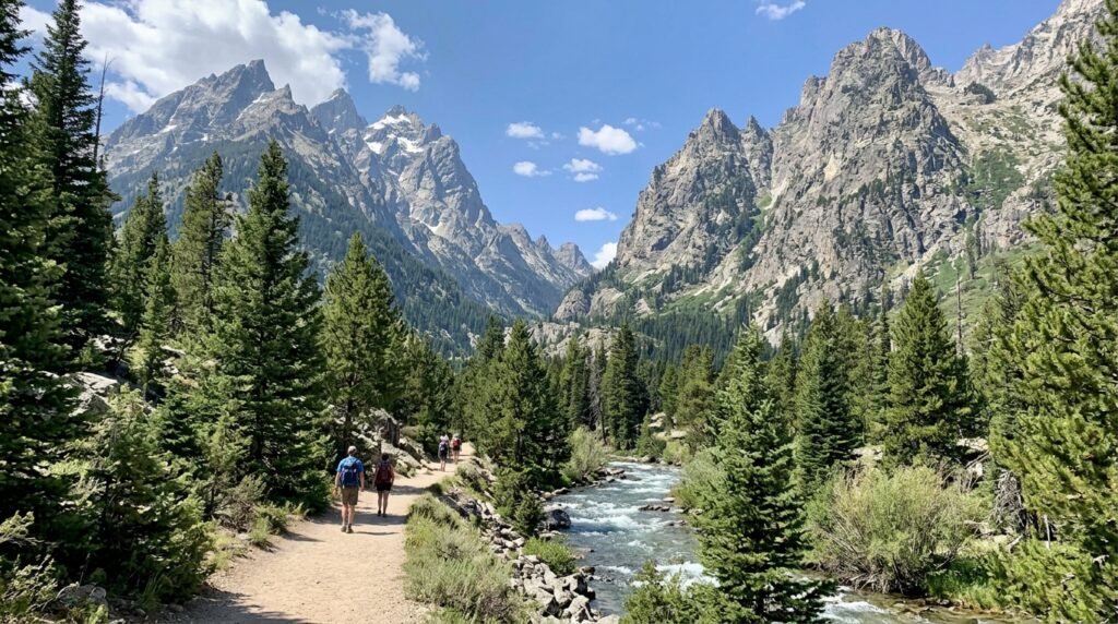 Venturing South to Jenny Lake and Cascade Canyon on Day 5