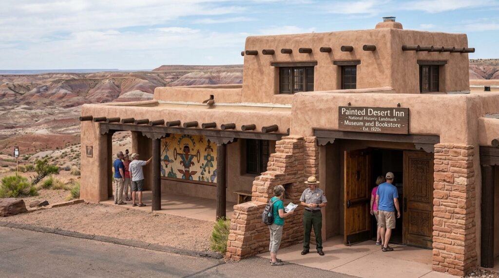 Visit the Historic Painted Desert Inn