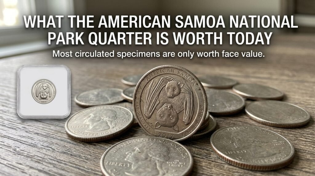 What the American Samoa National Park Quarter is Worth Today
