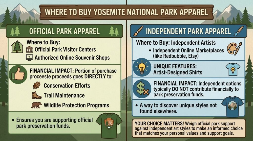 Where to Buy Official and Independent Park Apparel
