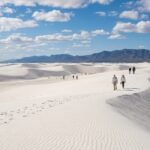 White Sands National Park in March