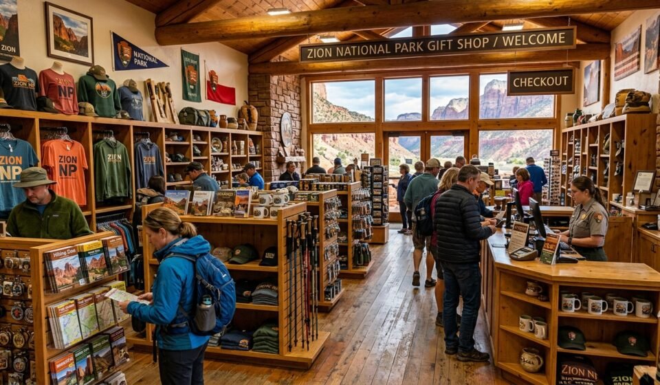 Zion National Park Gift Shop