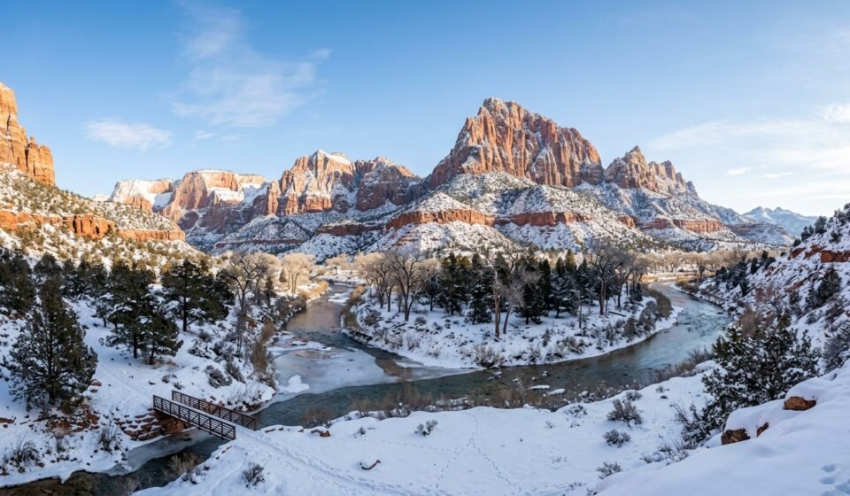 Zion National Park Winter