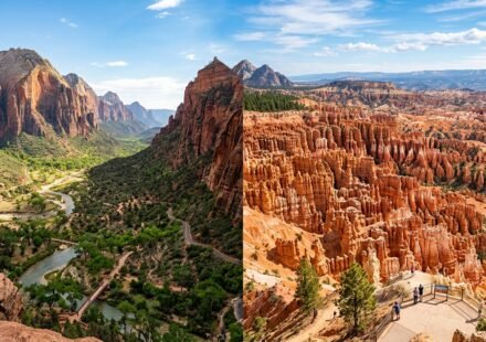 Zion National Park and Bryce Canyon National Park
