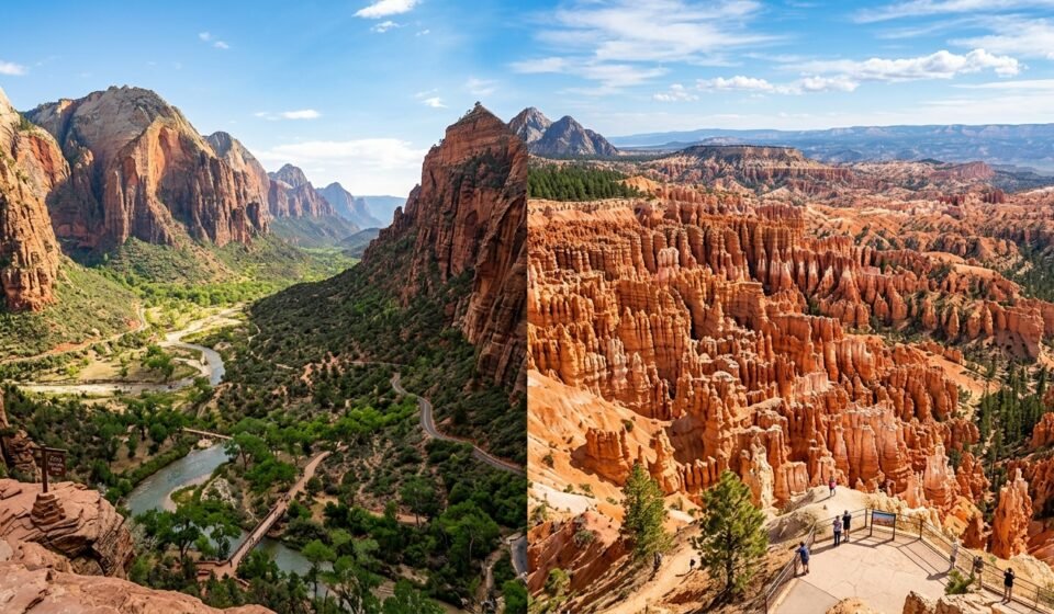 Zion National Park and Bryce Canyon National Park