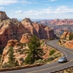 Zion National Park to Bryce Canyon Distance