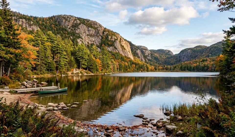 echo lake acadia national park
