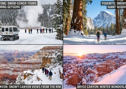 Why america's national parks offer unique experiences during winter for visitors