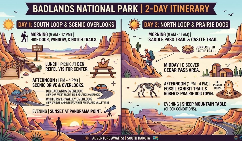 Badlands National Park Itinerary