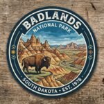 Badlands National Park Sticker