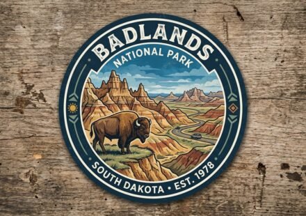 Badlands National Park Sticker