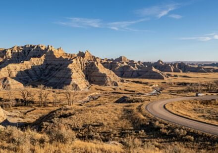 Badlands National Park in November