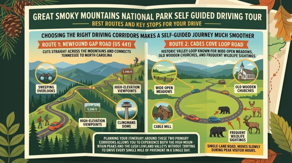 Best Routes and Key Stops for Your Drive