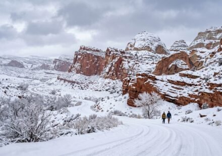 Capitol Reef National Park Winter