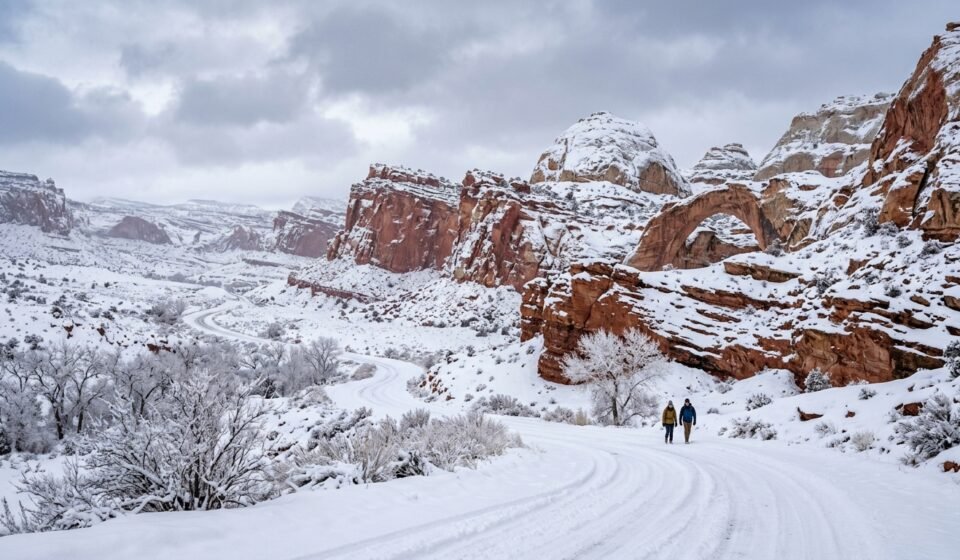 Capitol Reef National Park Winter