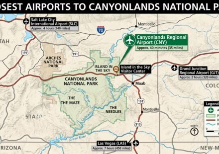 Closest Airport to Canyonlands National Park