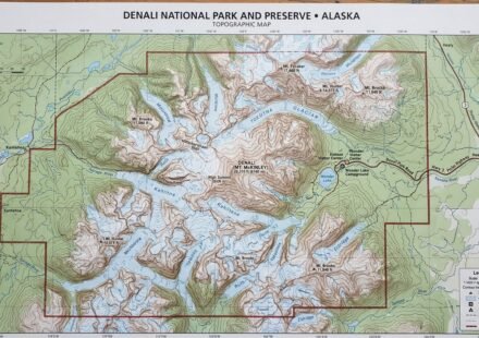 Denali National Park Topographic Map