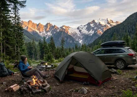 Dispersed Camping near North Cascades National Park