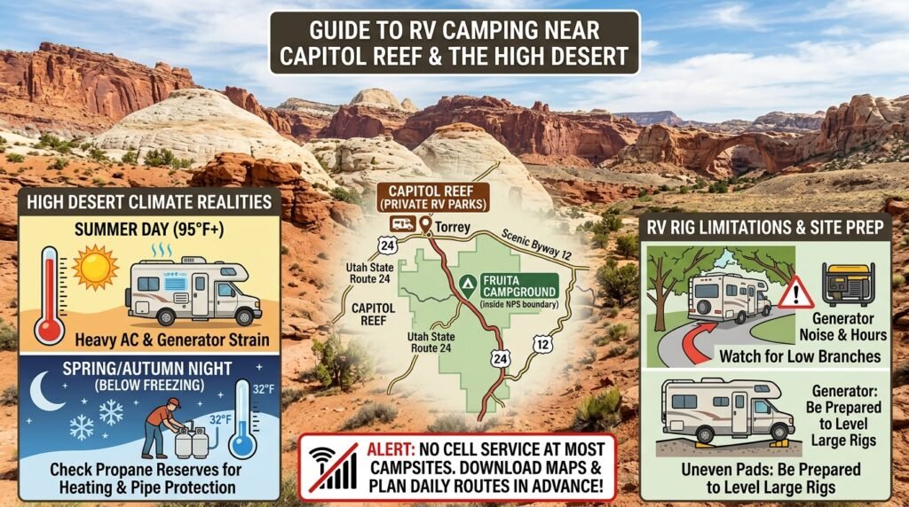 High Desert Climate Realities and RV Rig Limitations