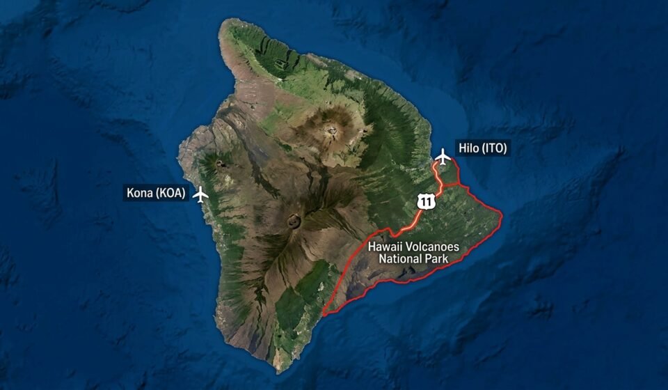 How to Get to Hawaii Volcanoes National Park