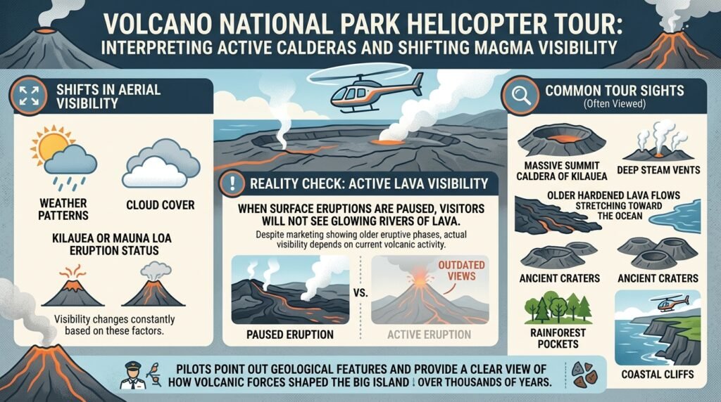 Interpreting Active Calderas and Shifting Magma Visibility