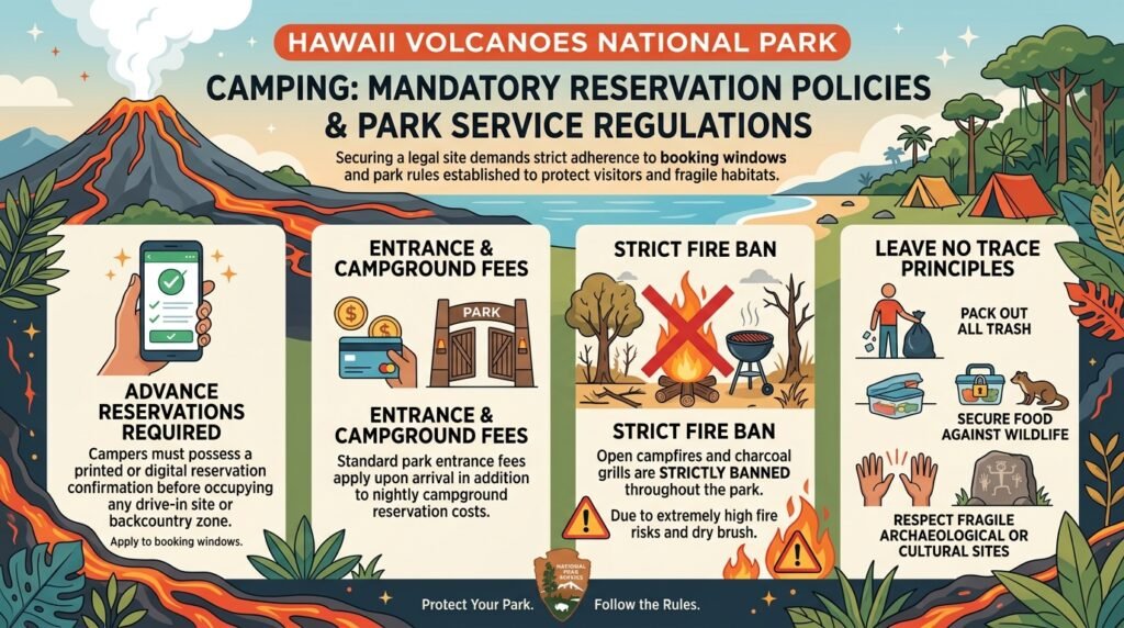 Mandatory Reservation Policies and Park Service Regulations