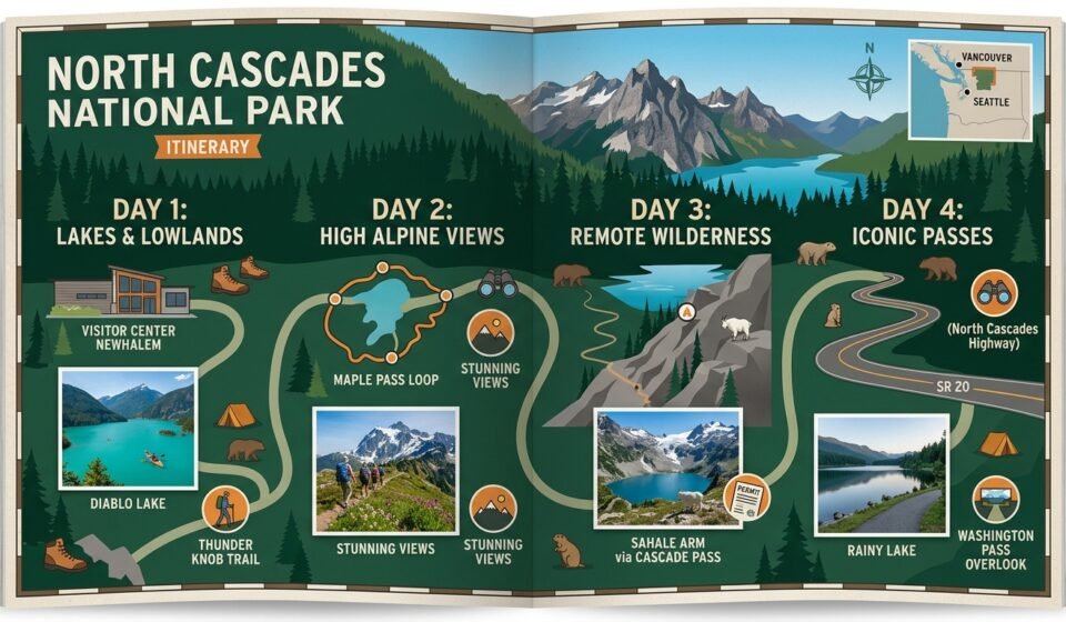 North Cascades National Park Itinerary