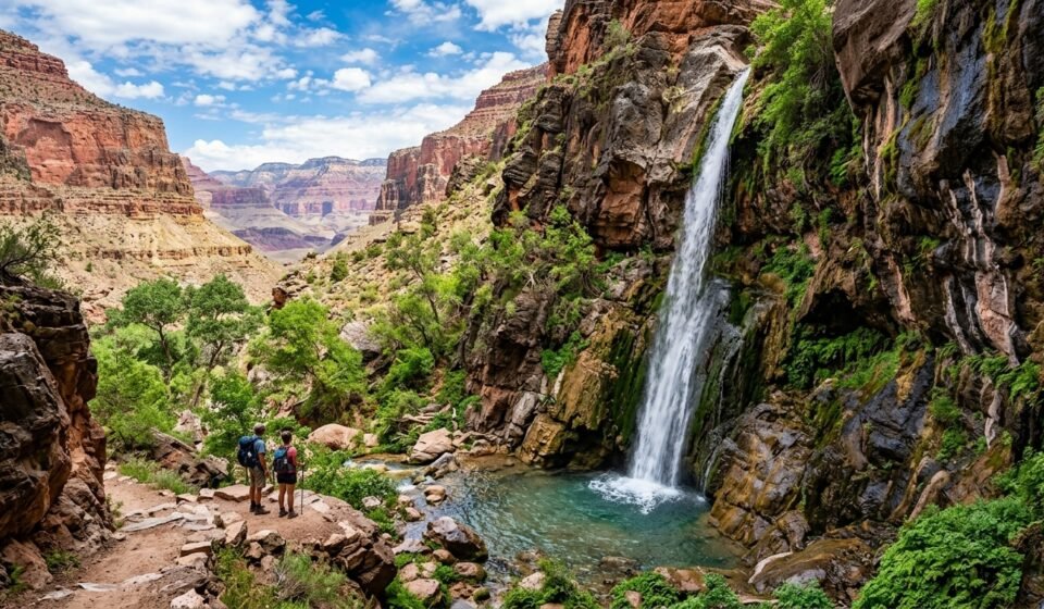 Ribbon Falls Grand Canyon National Park