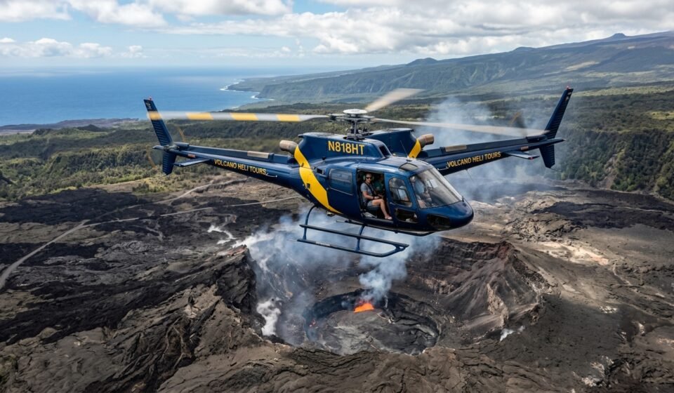 Volcano National Park Helicopter Tour