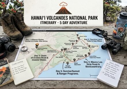 Volcano National Park Itinerary