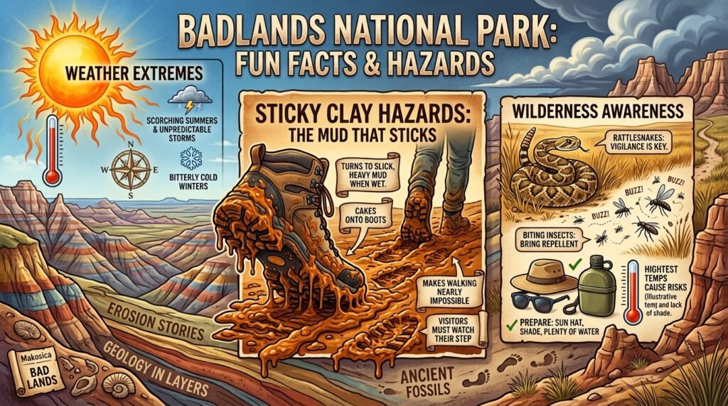 Weather Extremes and Sticky Clay Hazards
