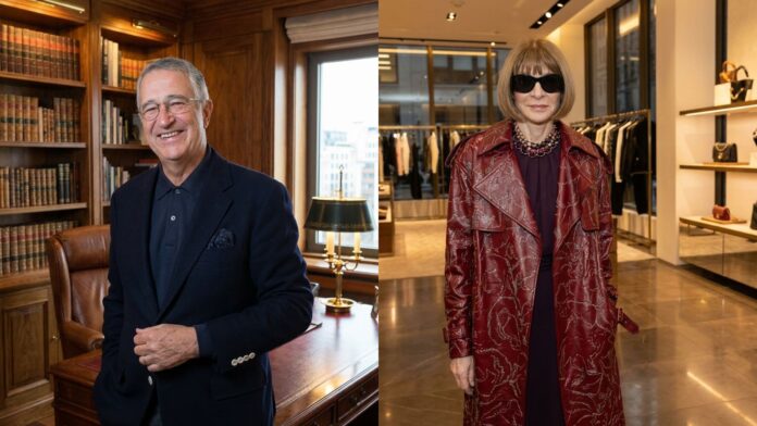Anna Wintour and Ricardo Salinas