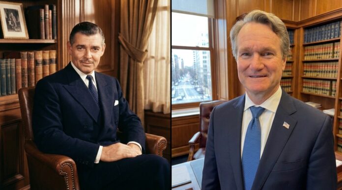 Brian Moynihan and Clark Gable