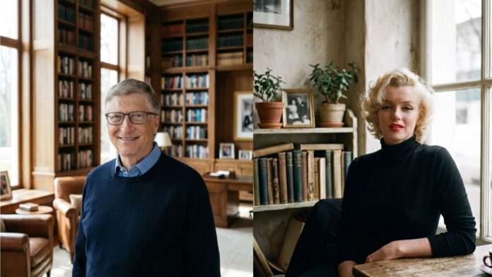 Marilyn Monroe and Bill Gates