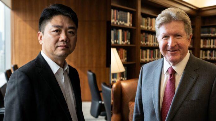Richard Liu and German Larrea