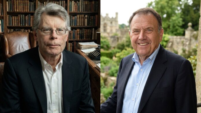 Stephen King and Richard LeFrak