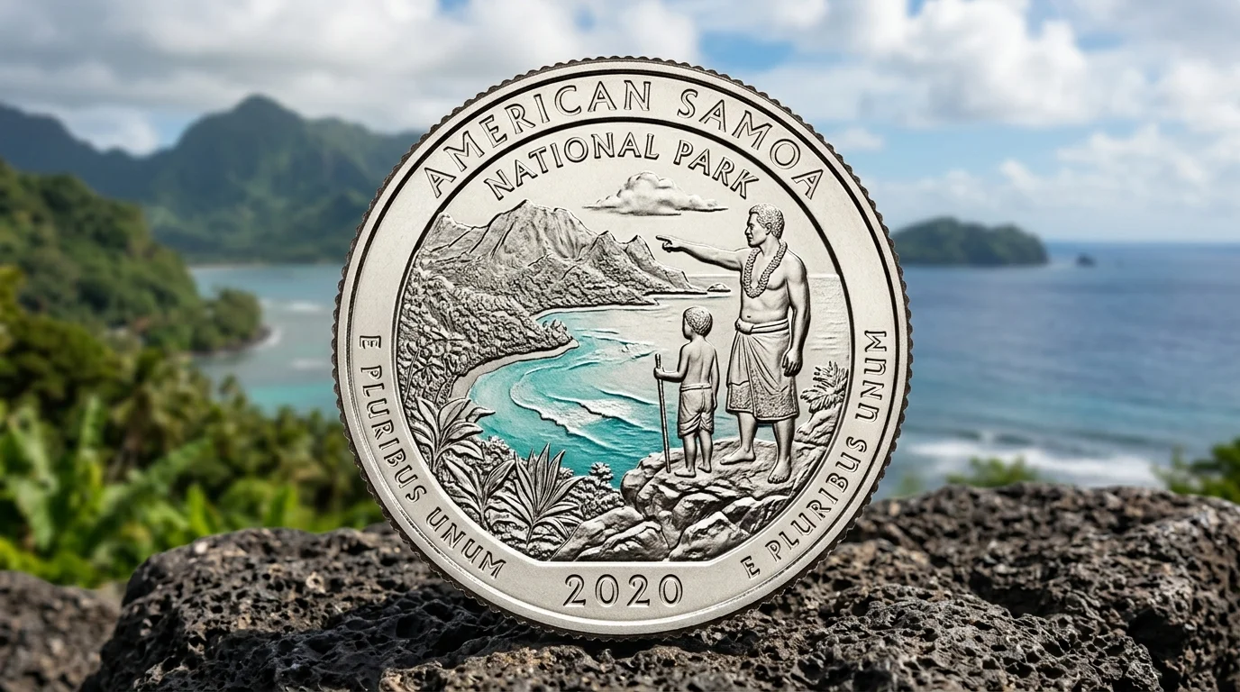 American Samoa National Park Quarter