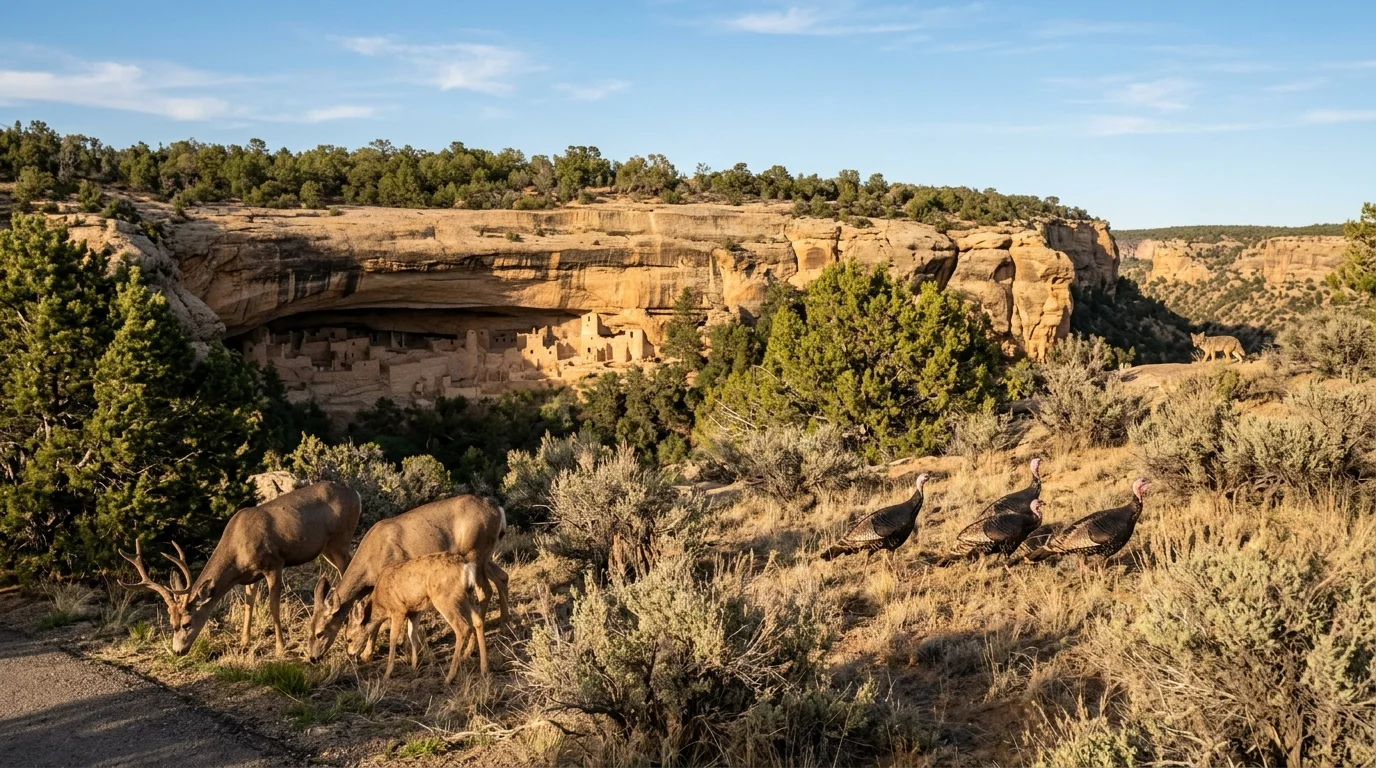 Animals in Mesa Verde National Park