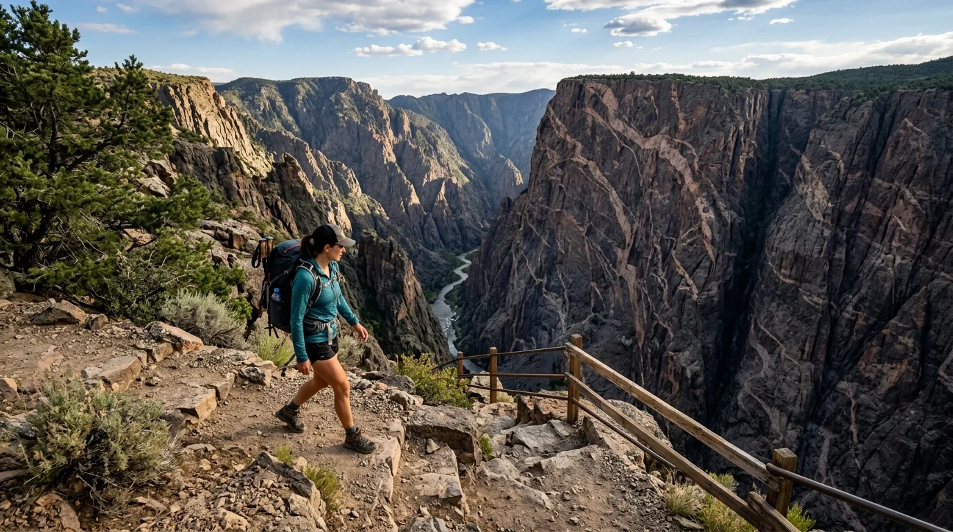Black Canyon of the Gunnison National Park Hiking