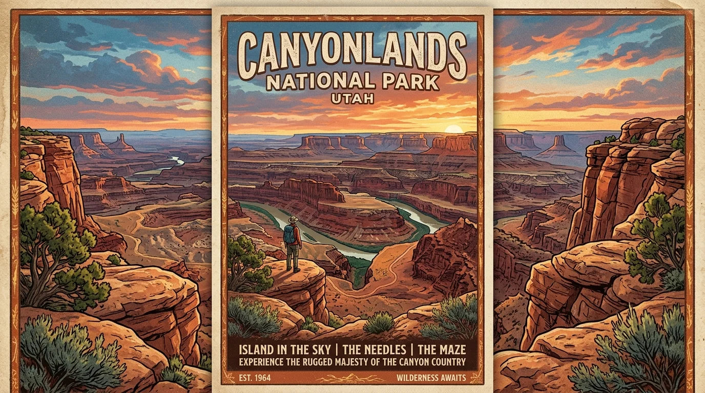 Canyonlands National Park Poster