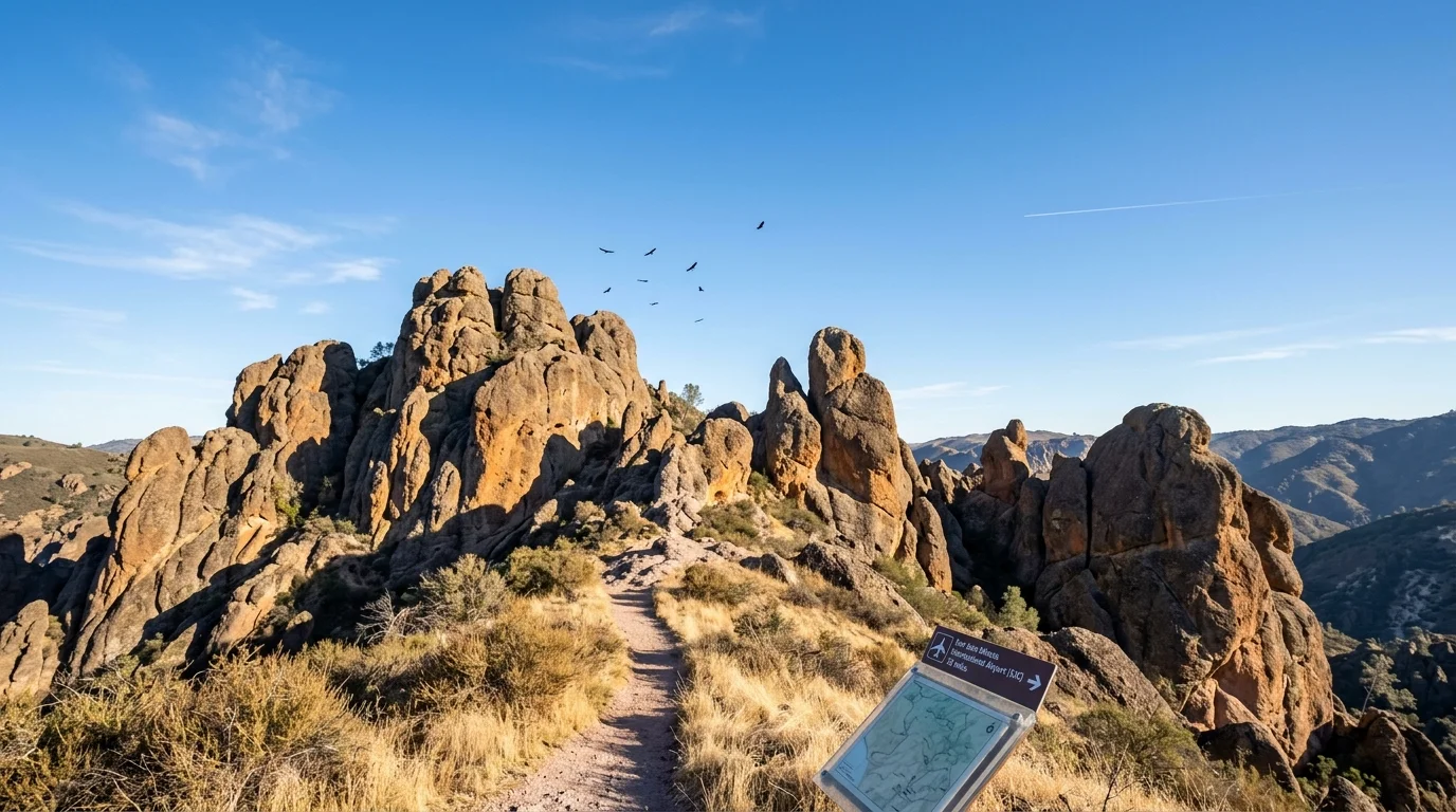 Closest Airport to Pinnacles National Park