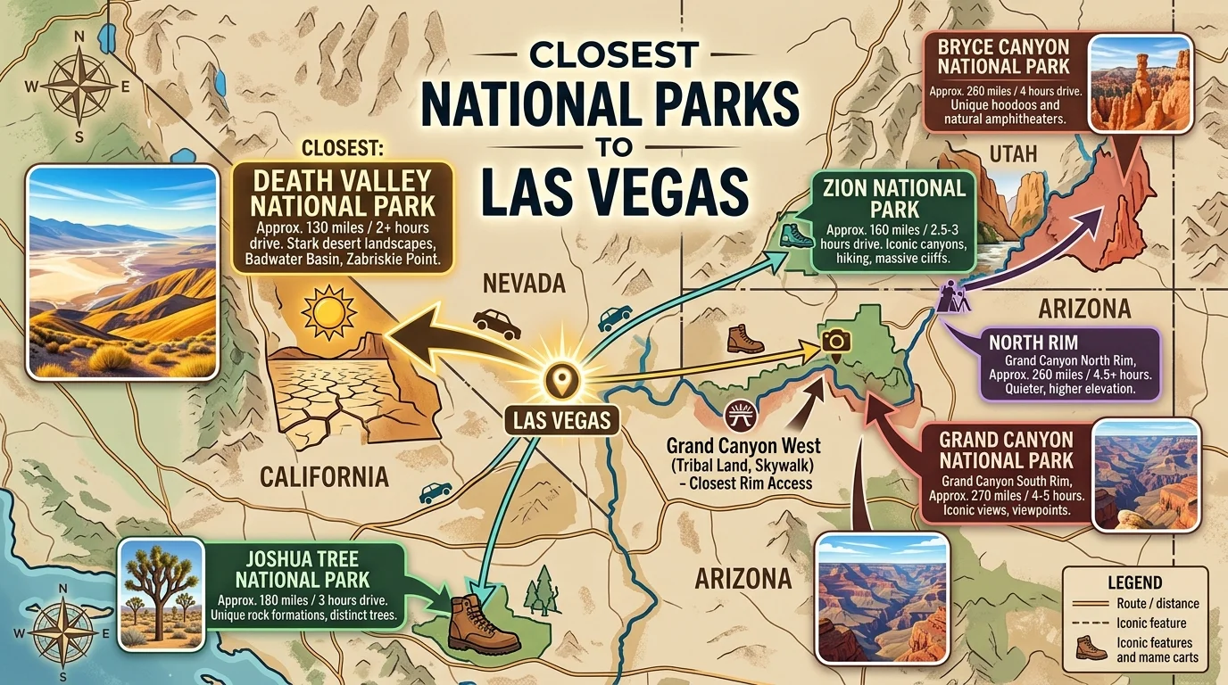 Closest National Park to Las Vegas