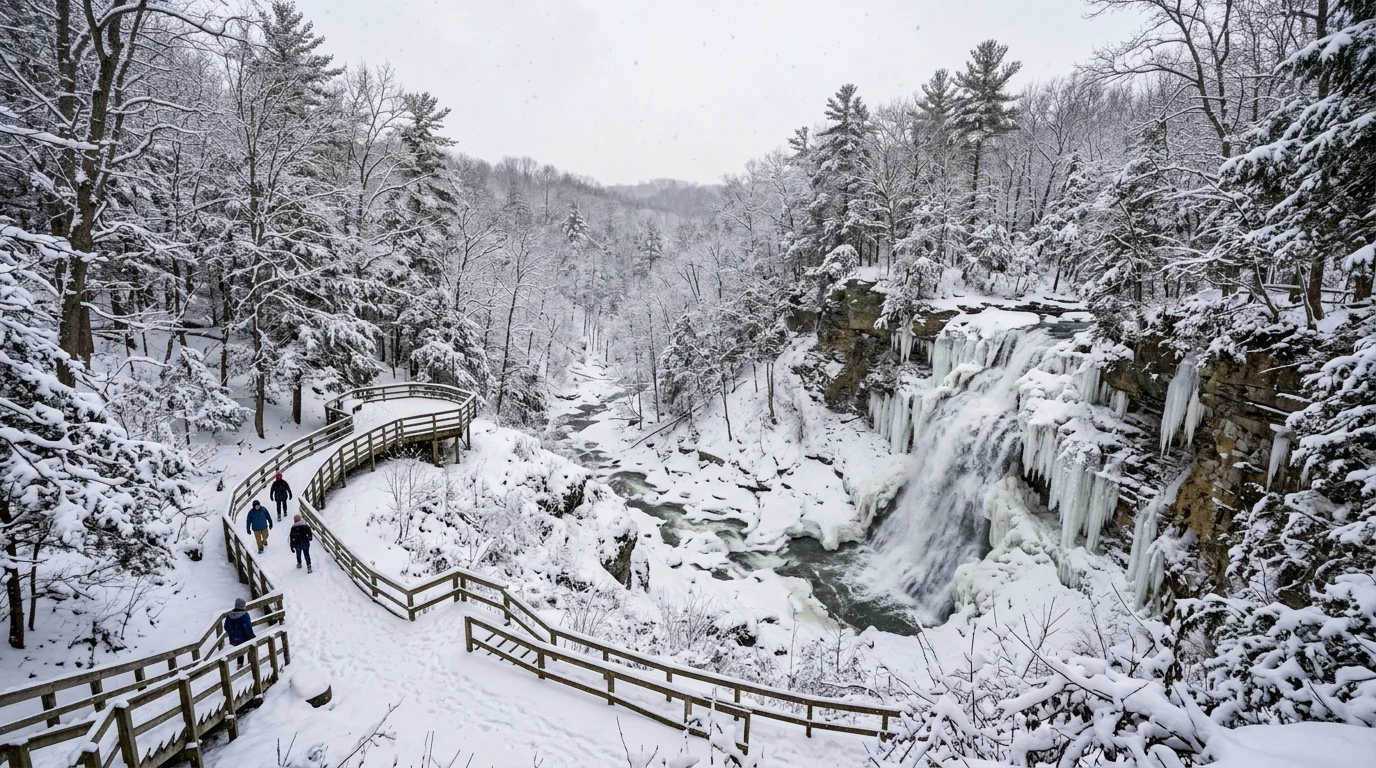 Cuyahoga Valley National Park in Winter