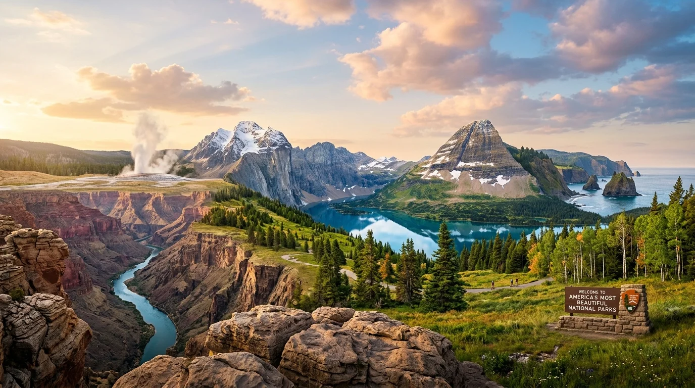 Discovering the Most Beautiful National Parks in the US Across Iconic Landscapes