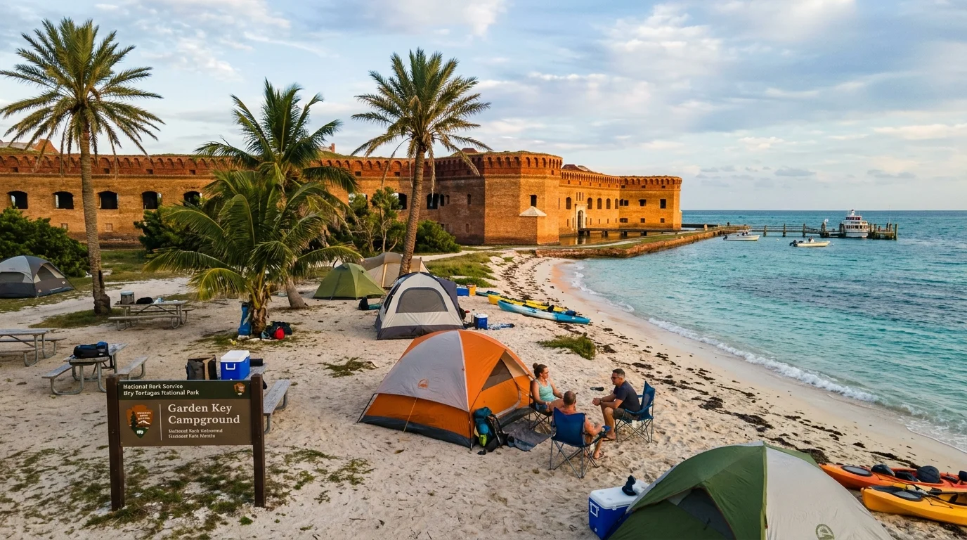 Dry Tortugas National Park Florida Hotel