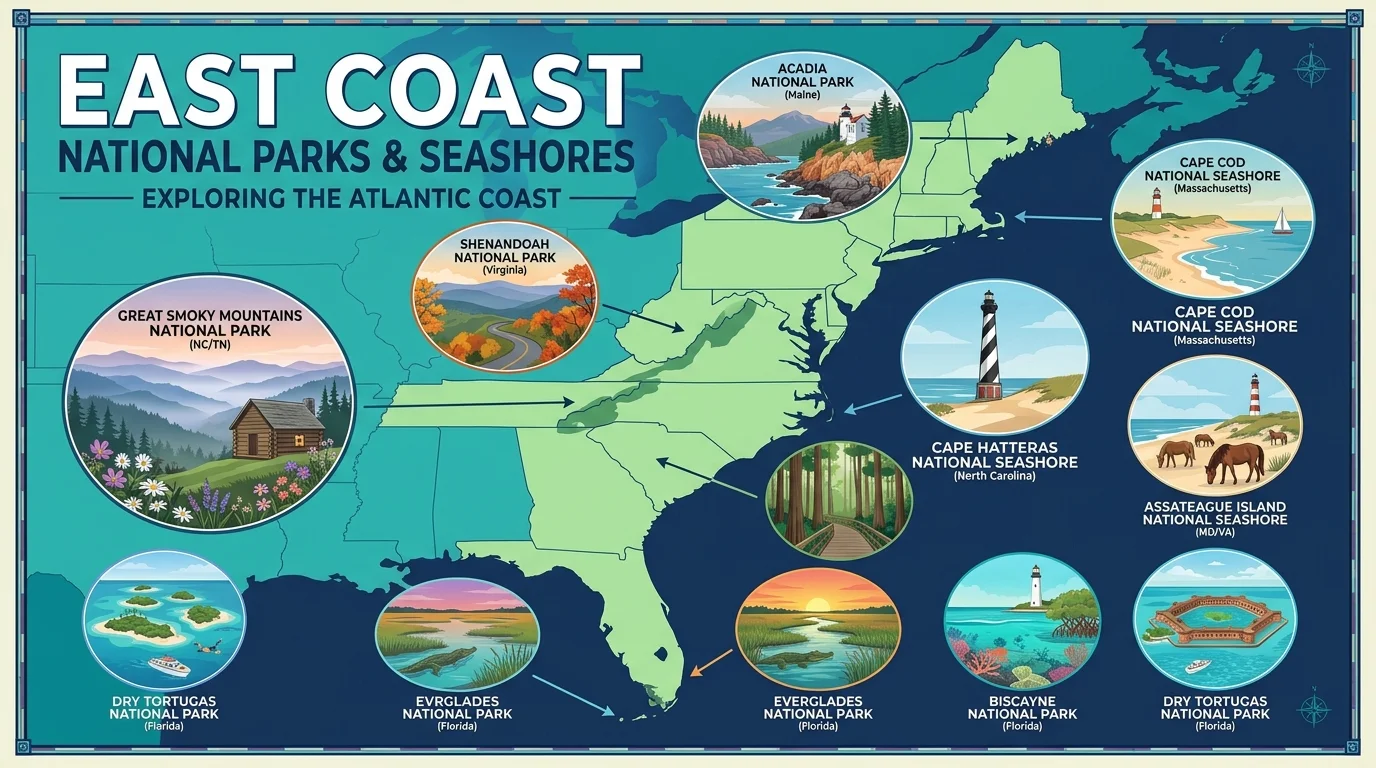 East Coast National Parks