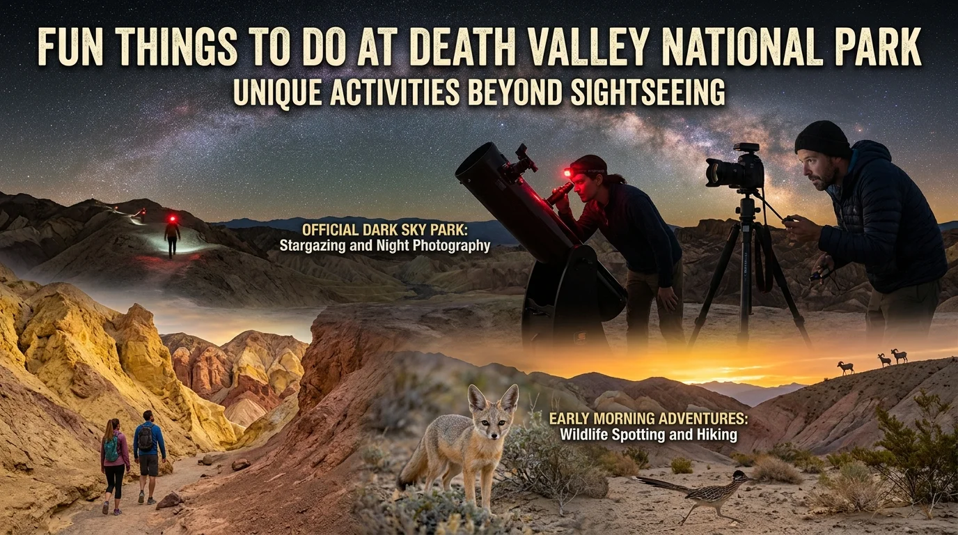 Fun Things to Do at Death Valley National Park