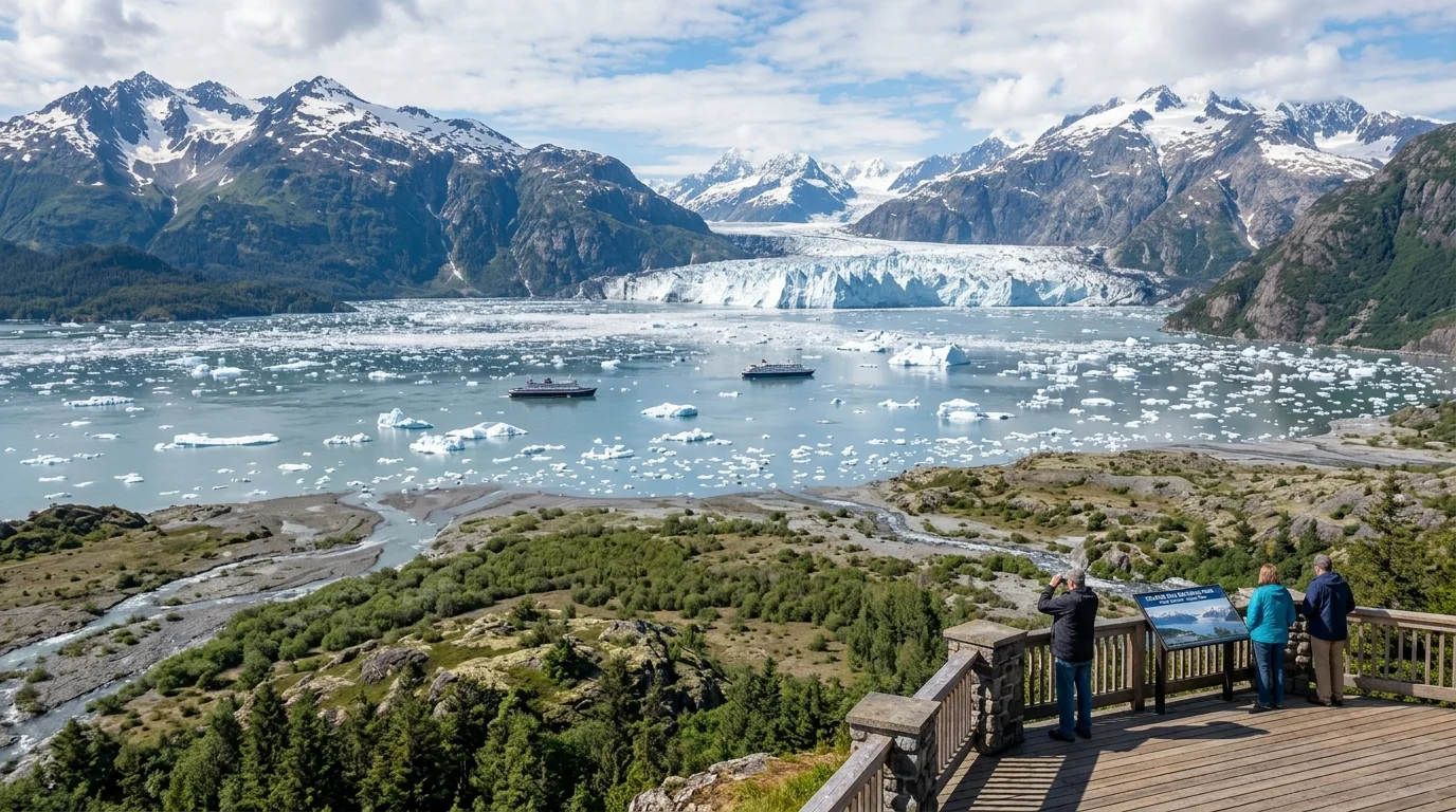 Glacier Bay National Park from Juneau